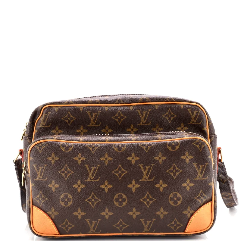 Louis Vuitton tote bags with a printed LV logo on the front for brand visibilityNil Messenger Bag Monogram Canvas 28