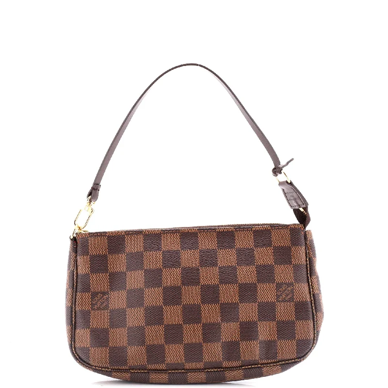 Louis Vuitton tote bags with a double - handle and shoulder - strap optionPochette Accessoires Damier