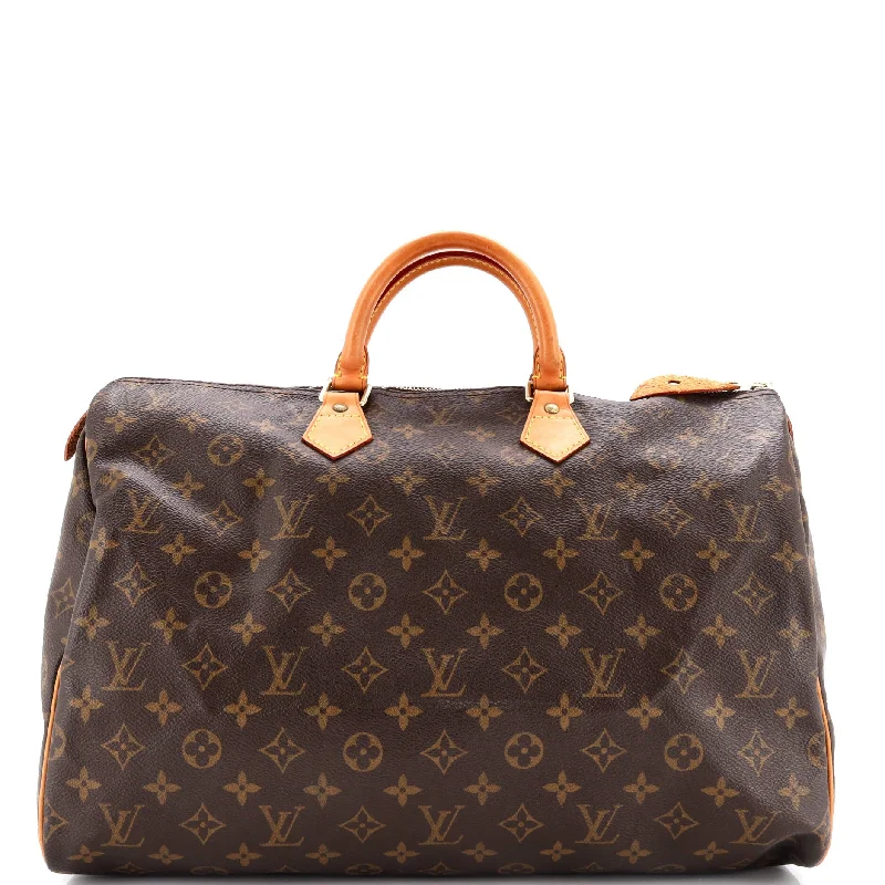 Louis Vuitton Twist bags with the iconic LV - turnlock closureSpeedy Handbag Monogram Canvas 40