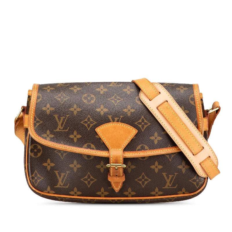 Louis Vuitton crossbody bags with a keychain holder for practicalityBrown Louis Vuitton Monogram Sologne Crossbody Bag