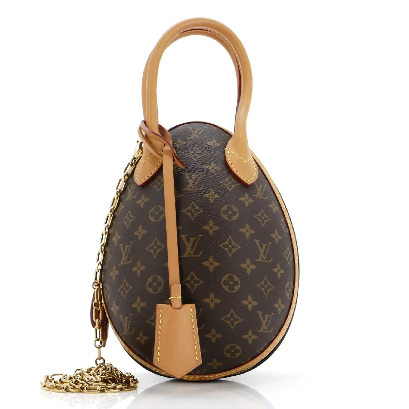 Women Gucci Sylvie bags featuring the signature web stripeEgg Bag Monogram Canvas and Leather