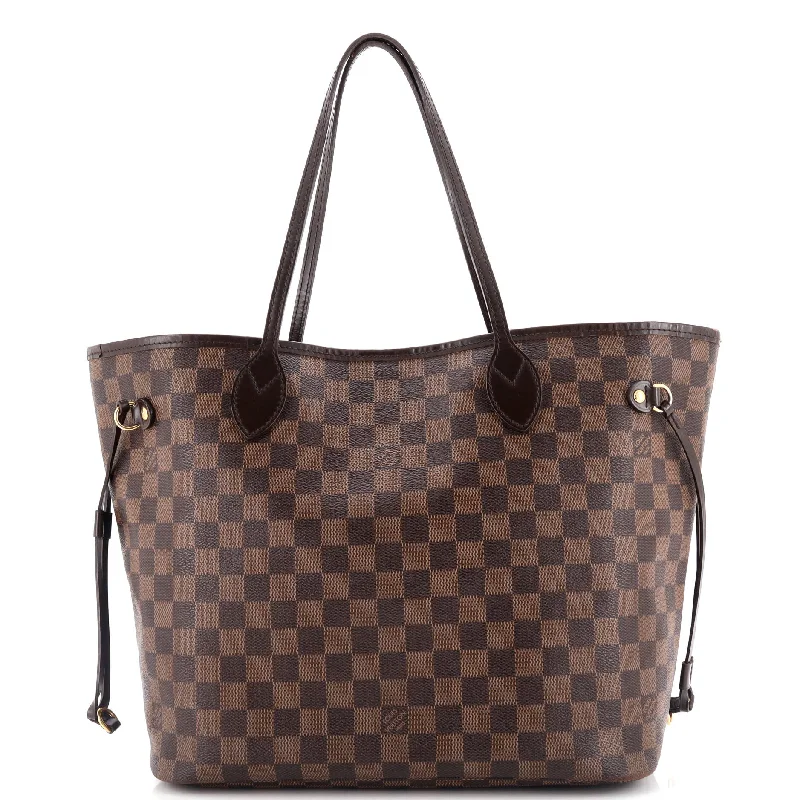 Louis Vuitton backpacks with a sleek, minimalist design for styleNeverfull NM Tote Damier MM