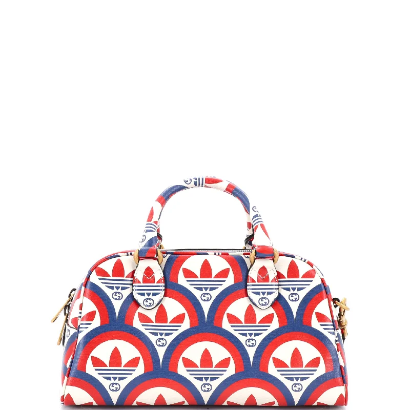 Medium - sized Women Gucci handbags for everyday usex adidas Duffle Bag Printed Leather Mini