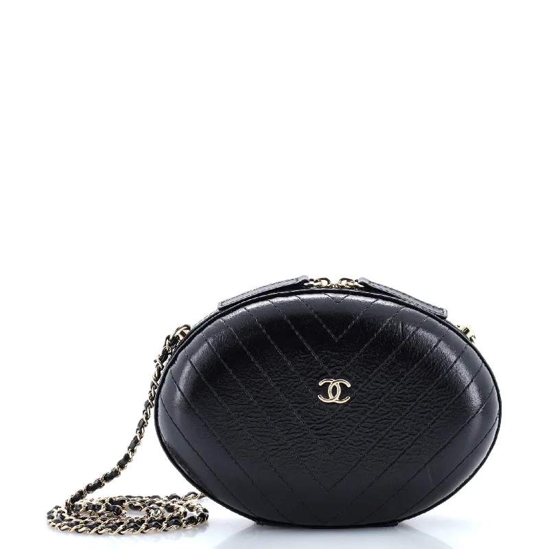 Christian Dior crossbody bags with a front - flap pocket for easy accessLa Pausa Evening Bag Chevron Leather