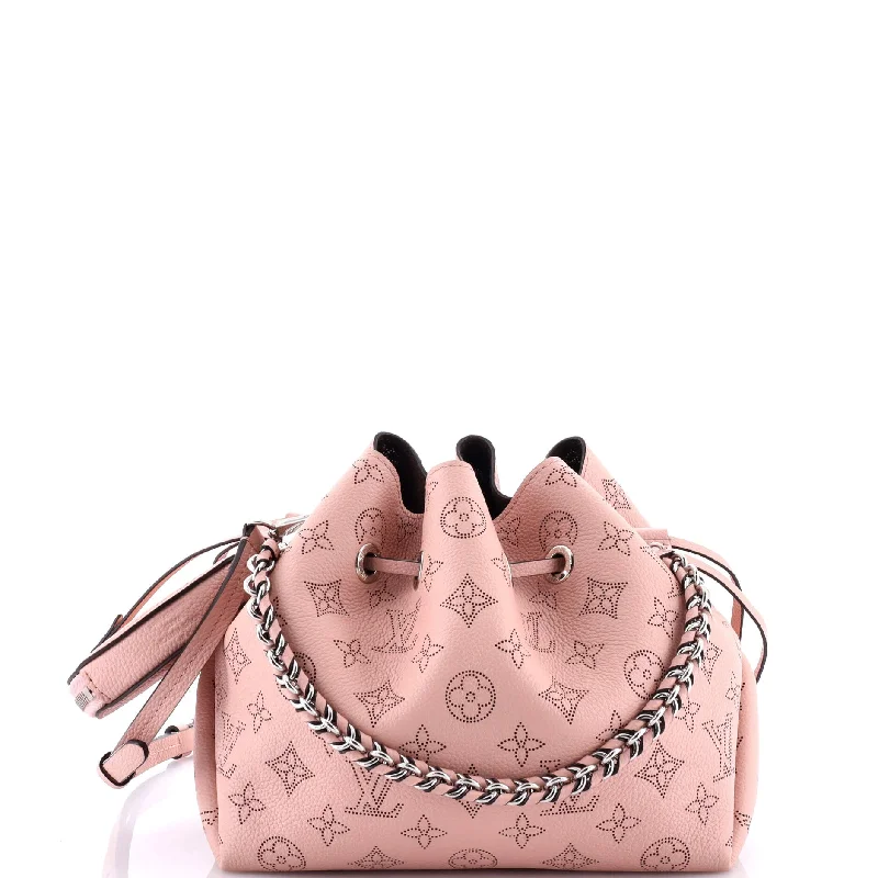 Christian Dior handbags with a detachable mirror for on - the - go touch - upsBella Bucket Bag Mahina Leather