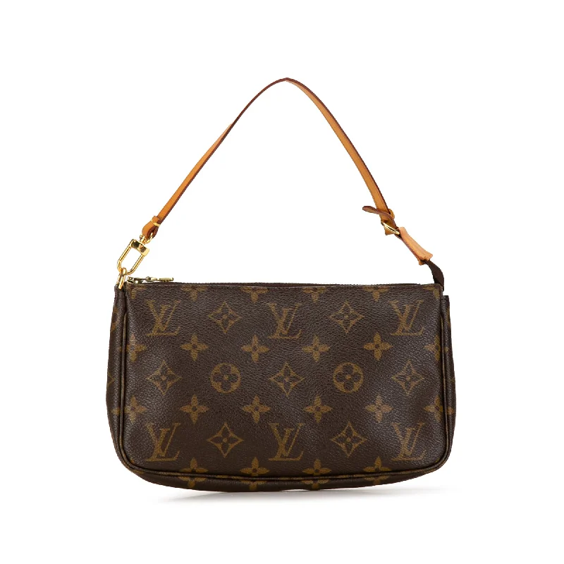 Louis Vuitton Speedy bags in monogram canvas for a classic lookBrown Louis Vuitton Monogram Pochette Accessoires Shoulder Bag