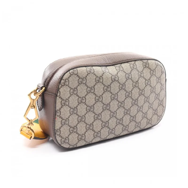 Women Gucci tote bags in GG Supreme canvas for a branded feelGucci GG Supreme Neo Vintage Sherry Line Messenger Bag Shoulder Bag PVC Leather Multicolor 881605