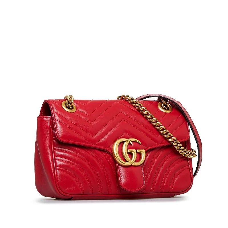 Medium - sized Women Gucci handbags for everyday useGucci Small GG Marmont Crossbody (SHG-QjNk6w)