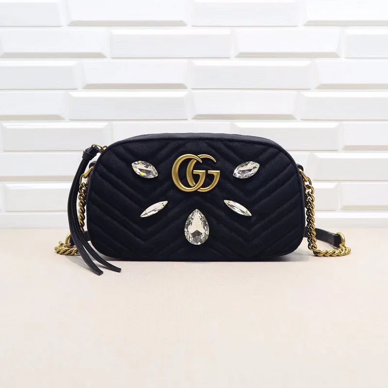 Women Gucci Sylvie bags with a leather - wrapped handleBC - GUCCI BAG - 362