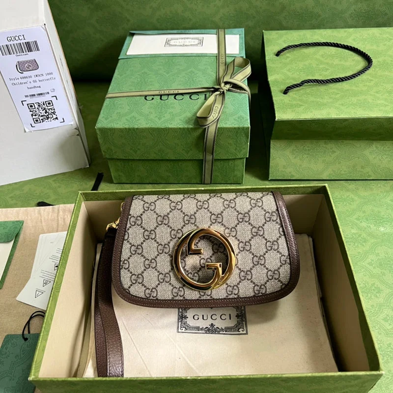 Ladies Gucci shoulder bags with a magnetic - closure flapWF - Gucci Bags - 173