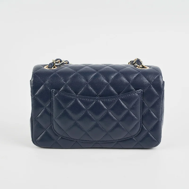 Chanel Luxury Handbag for High - End EventsChanel Mini Rectangular Navy