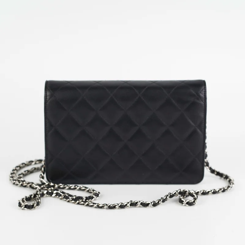 Chanel New Arrival Handbag with Gold HardwareChanel Wallet on Chain WOC Black