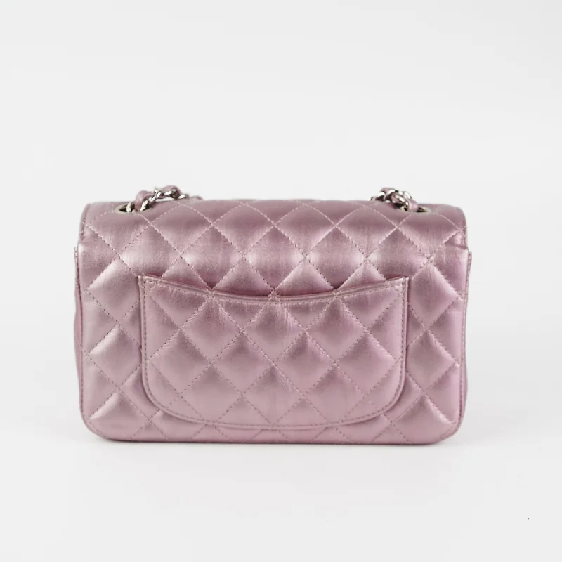 Chanel Colorful Handbag for Spring OutfitsChanel Mini Rectangular Iridescent Purple