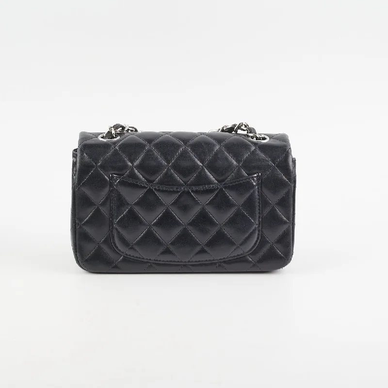 Chanel bags in luxury boutiques worldwideChanel Mini Rectangular Lambskin Black