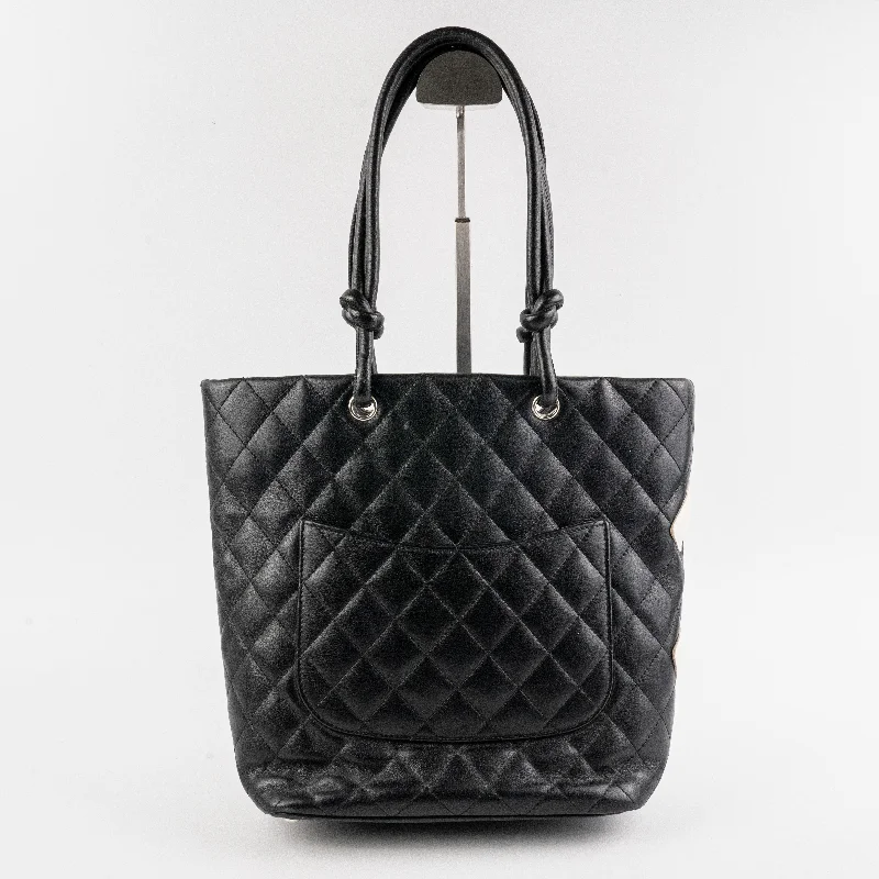 Chanel bags for those who value investment piecesChanel Cambon Tote Bag Black