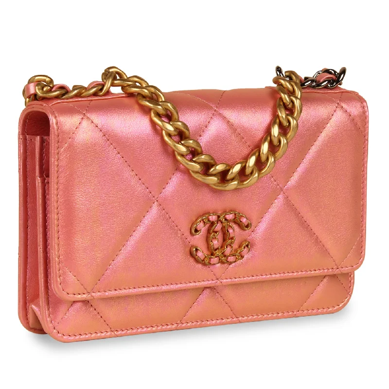 Chanel bags for women who love timeless fashionChanel 19 WOC - Iridescent