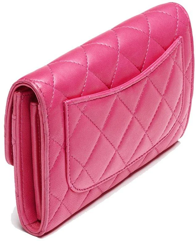 Chanel bags with modern touchesChanel Classic Long Flap Wallet Pink