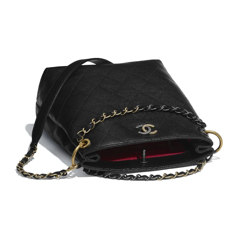 Chanel bags for women who appreciate fine craftsmanshipChanel Hobo Handbag Black