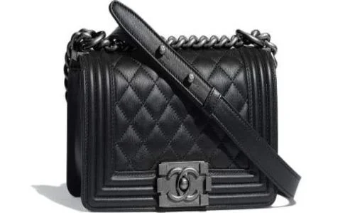 Chanel All - Match Handbag for Versatile StylingChanel Le Boy Wallet On Chain – WOC Black Quilted Lambskin Gold-Toned