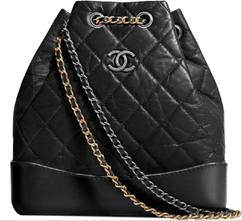 Chanel bags available at online luxury retaileChanel Small Gabrielle Backpack Black