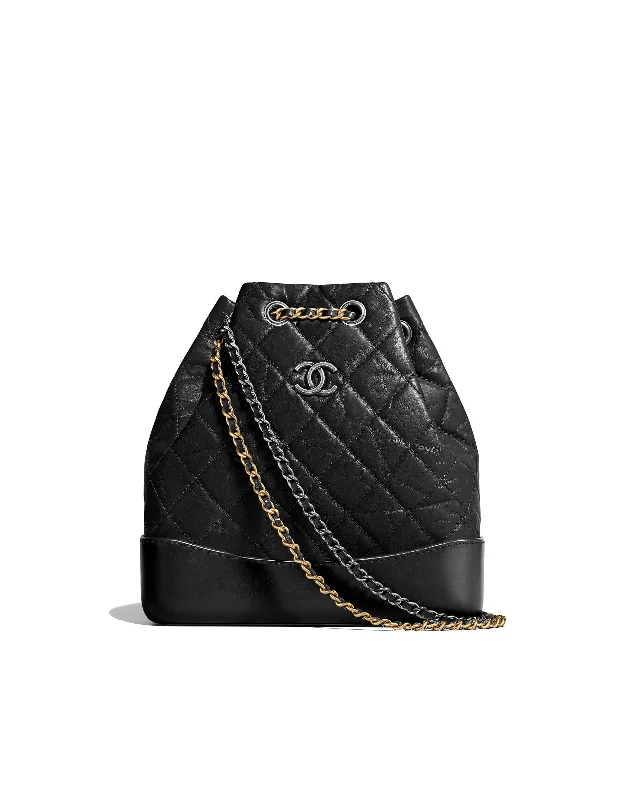 Chanel bags with the perfect balance of luxury and functionalityChanel Small Gabrielle Backpack Black