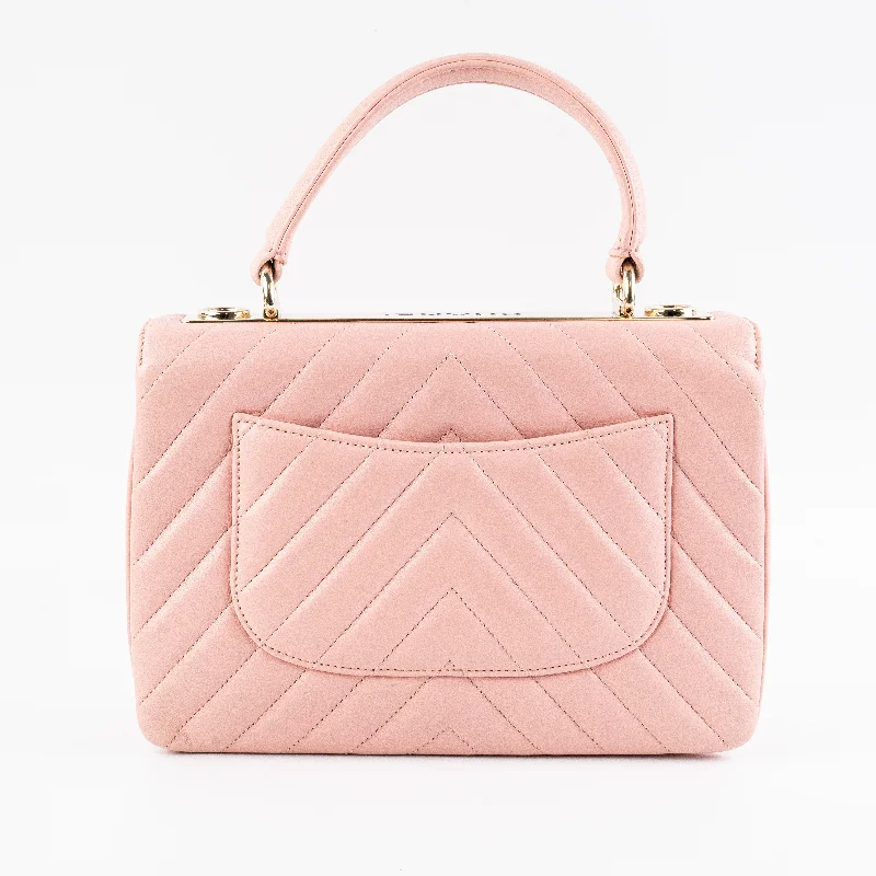 Chanel bags available in bold colors and patternsITEM 16 - Chanel Chevron Trendy CC Small Pink