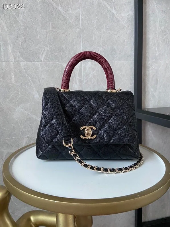 Chanel bags with chain and leather strap combinationsWF - Chanel Bags - 3944